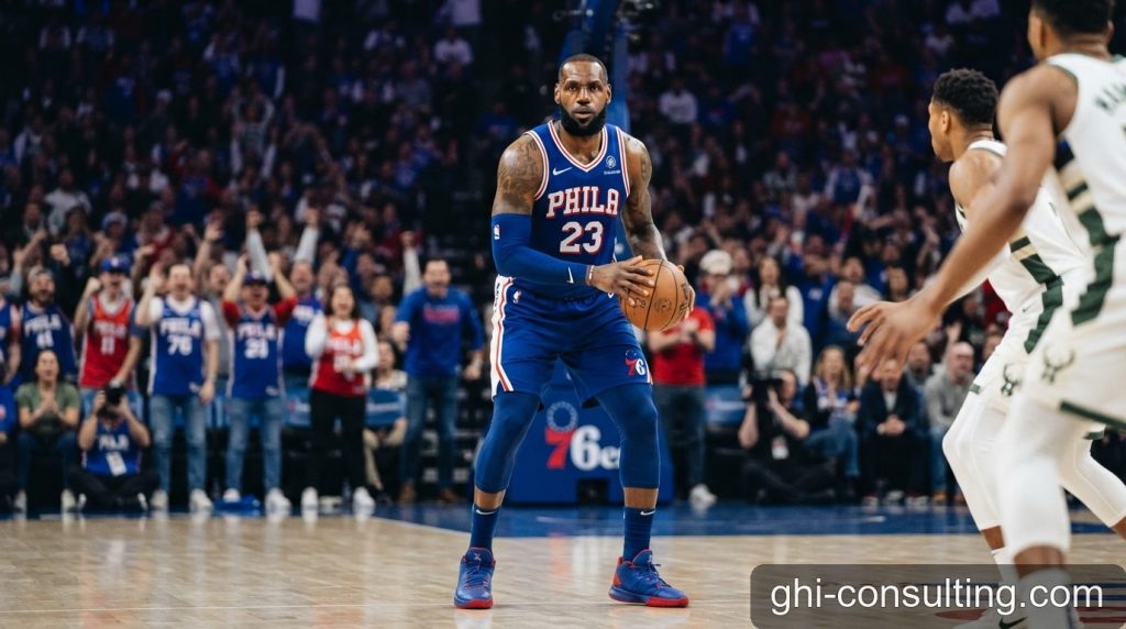 Cú sốc LeBron James tại Philadelphia 76ers: Tác động đến cục diện NBA 2026/27