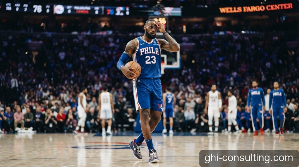 LeBron James và kỷ nguyên mới tại Philadelphia 76ers: Áp lực từ lịch thi đấu 2026/27